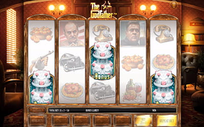 The Godfather Capos & Foes Slot Scatters