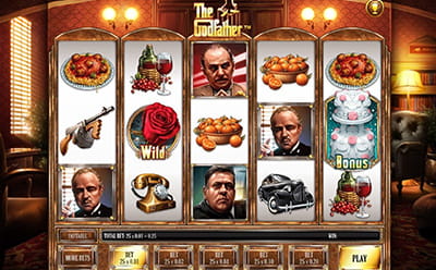 The Godfather Capos & Foes Slot Wild Symbol