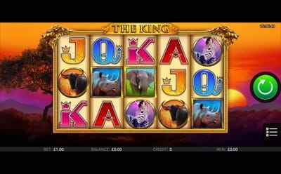 The King Slot at BGO Mobile Casino