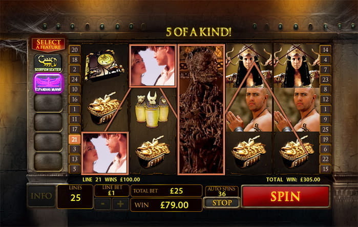The Mummy Slot Bonus The Mummy Slot Bonus