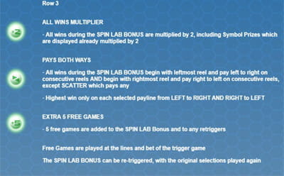 The Spin Lab Bonus Feature