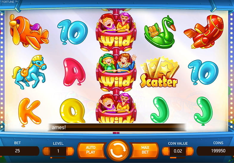 Free demo of Theme Park Tickets of Fortune Slot game