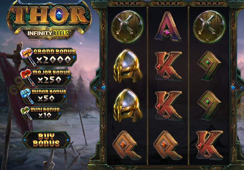 Free Demo of the Thor Infinity Reels Slot