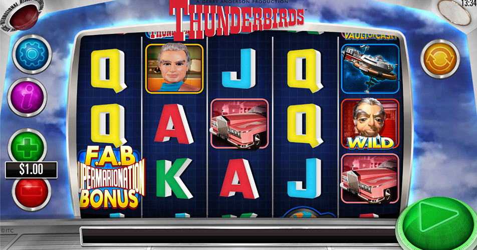 Free Demo of the Thunderbirds Slot