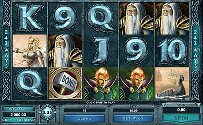 Thunderstruck II Slot at Win British Casino