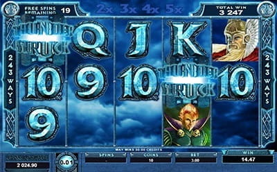 Thunderstruck II Slot Free Spins
