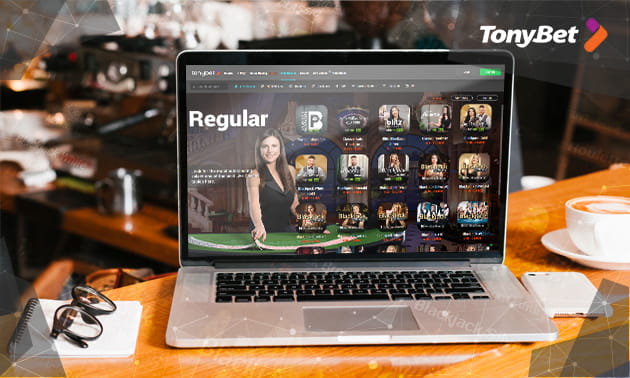 TonyBet Online Live Casino Home Page