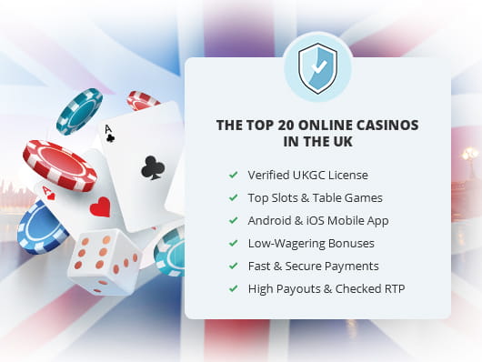 The Top 20 Online Casinos in the UK