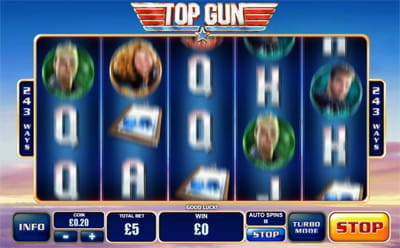 Top Gun Slot Gameplay