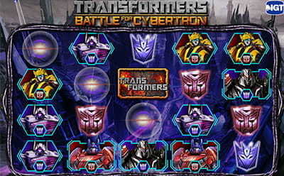 Transformers FreeFall Symbols Feature
