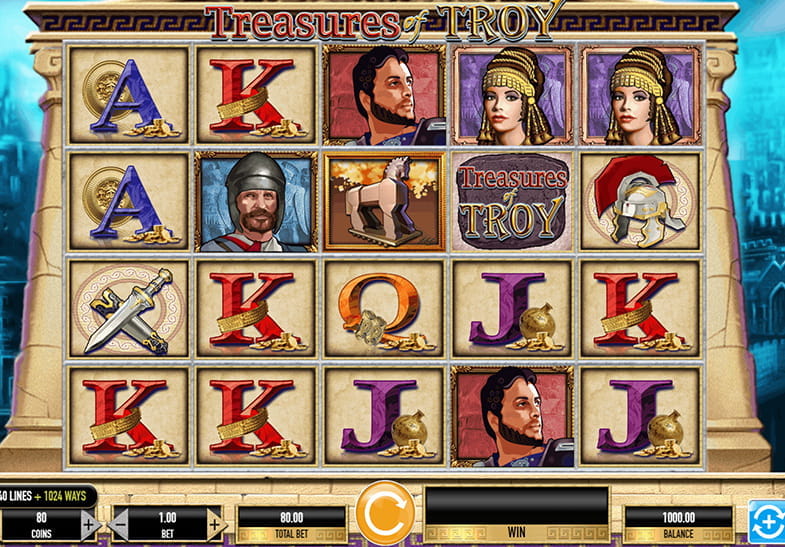 Get the Best Wins on Treasures of Troy