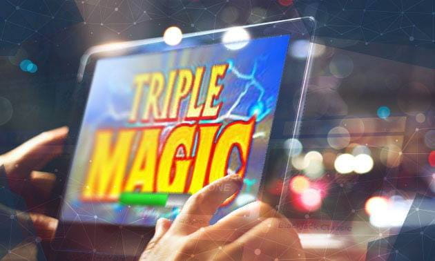 Opening Screen for Triple Magic Slot by Microgaming