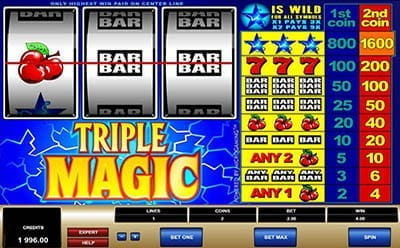 Triple Magic Slot Win