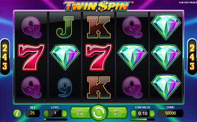 Try Your Luck on Twin Spin at VIP Casino