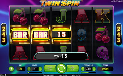 Twin Spin Deluxe at Vegas Paradise