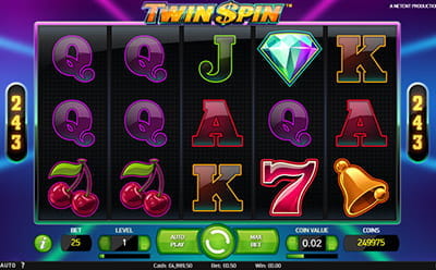 Twin Spin Slot at FansBet Casino