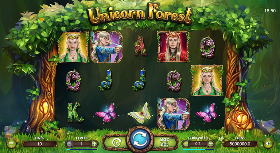 Free Demo of the Unicorn Forest Slot