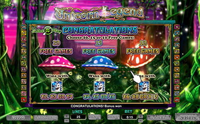 Unicorn Legend Slot Free Spins
