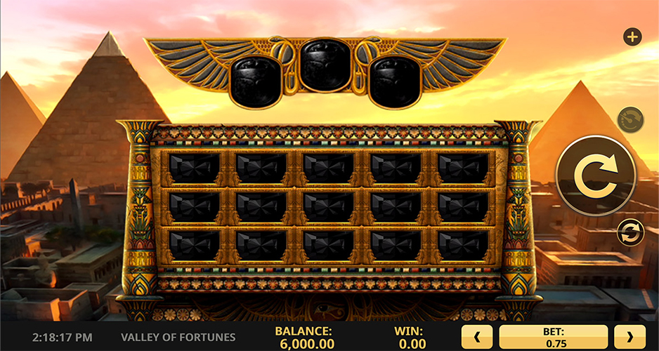 Free Demo of the Valley of Fortunes Slot