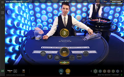 Vegas Luck Casino Blackjack Live Selection