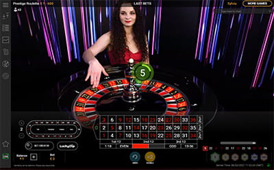 Vegas Luck Casino Roulette Live Selection