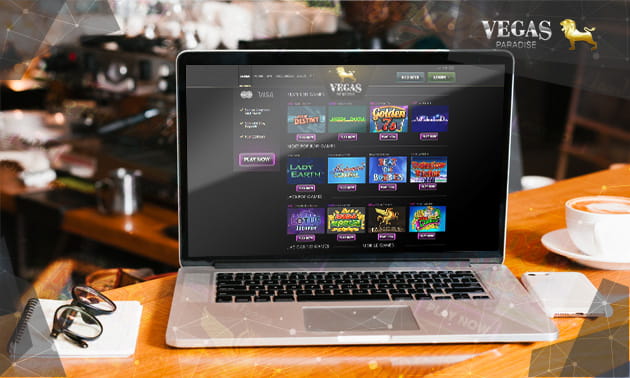 Vegas Paradise Casino Homepage
