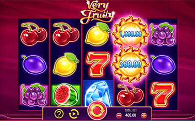 Very Fruity Slot Bonus Round