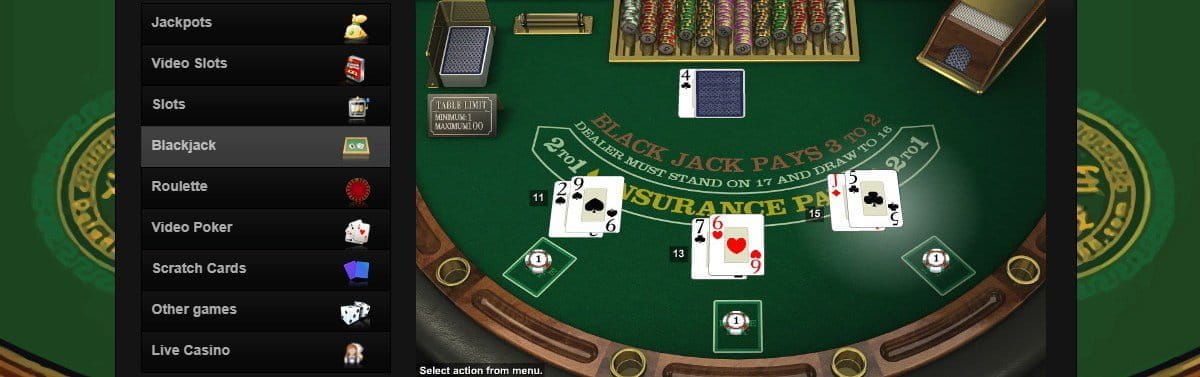 The Videoslots Casino Table Games Catalogue