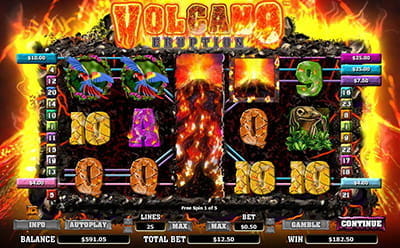 Volcano Eruption Slot Free Spins