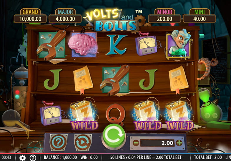 Volts and Bolts Sg Interaction Slot Online