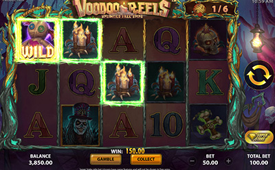 Voodoo Reels Slot Bonus Round