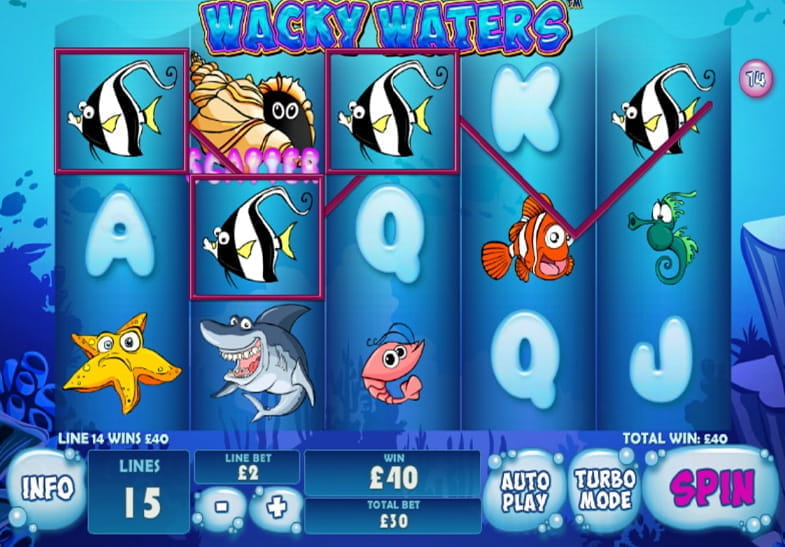 Wacky Waters Slot Demo Game
