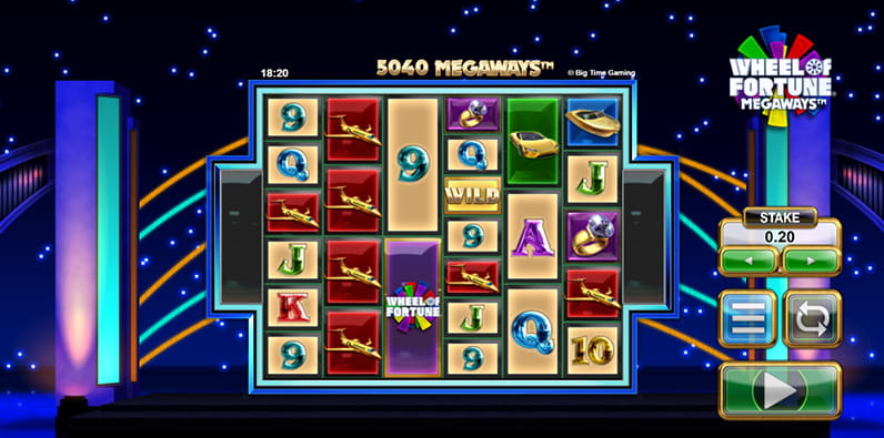Wheel of Fortune Megaways Magic Wheel Game