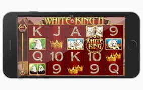 White King II available for iPhone at SuperCasino