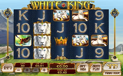 White King Slot at Europa Casino