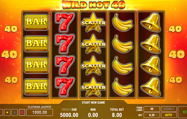 Free Demo of the Wild Hot 40 Slot