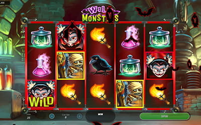 Wild Monsters Slot Bonus Round