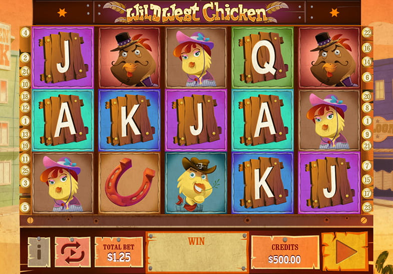 Free Demo of the Wild West Chicken Slot