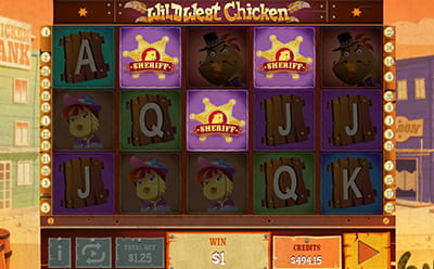 Wild West Chicken Slot Mobile