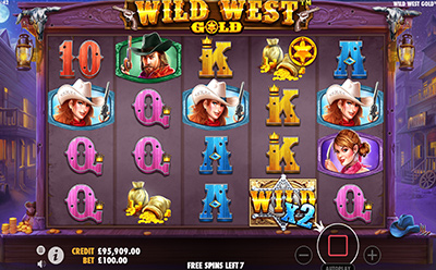 Wild West Gold Slot Free Spins