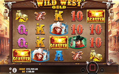 Wild West Gold Slot Scatter Symbol