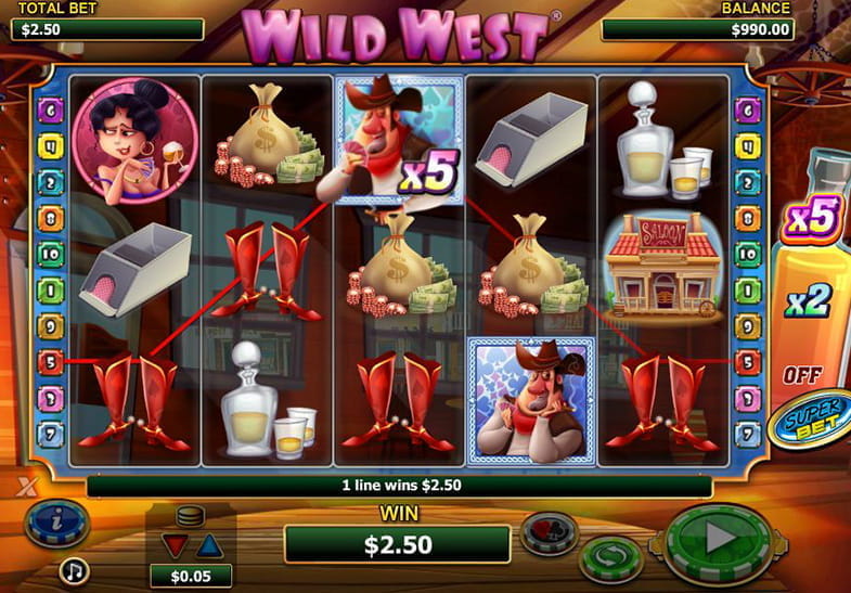 Free Demo of the Wild West Slot