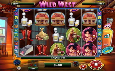 Wild West Slot Gameplay