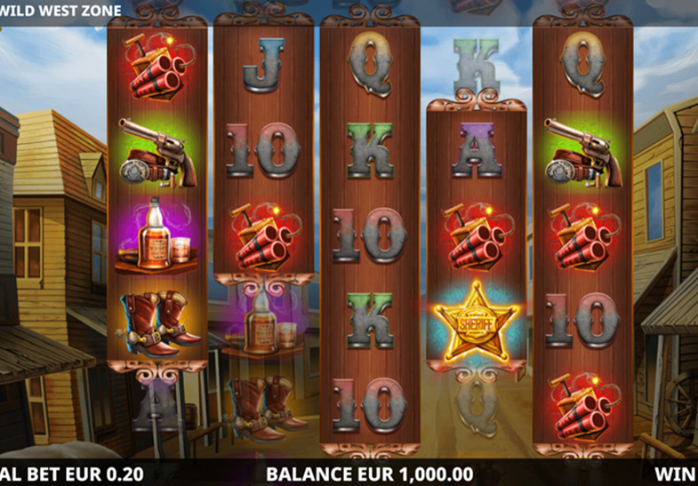 Free Demo of the Wild West Zone Slot