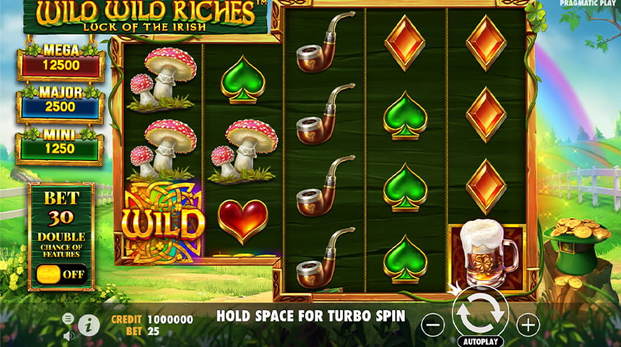 Spielen Sie die kostenlose Demo des Wild Wild Riches Slot