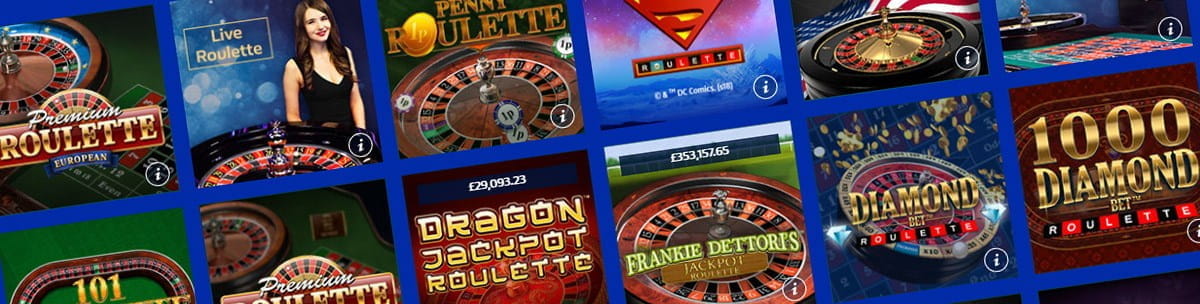 Malaysian William Hill Casino Table and Card Games Selection