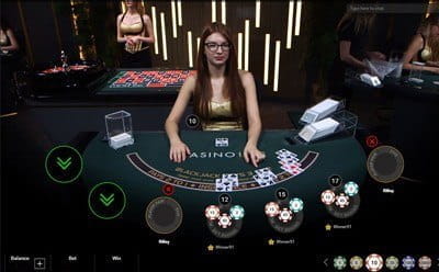 Play Live Blackjack at Winner Casino