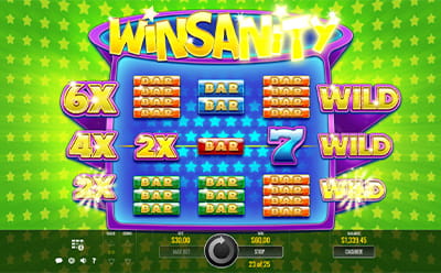 Winsanity Slot Bonus Round