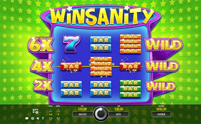 Winsanity Slot Free Spins