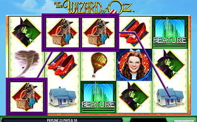 Free Spins at Wizard of Oz Slot